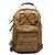 baratos Mochilas e Malas-Zainetti Mochila Tática Militar 7 L - Prova-de-Água Ao ar livre Acampar e Caminhar Náilon Desert digital Python Mud Cor Python preto