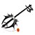 cheap Videogame Cosplay Accessories-Weapon Inspired by Kingdom Hearts Sora Anime / Video Games Cosplay Accessories Sword / Weapon ABS Men&#039;s / Women&#039;s 855