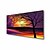 cheap Oil Paintings-Oil Painting Hand Painted - Landscape Modern Canvas / Stretched Canvas