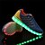 cheap Men&#039;s Sneakers-Men&#039;s Shoes Fabric Spring Summer Fall Winter Comfort Light Up Shoes Athletic Shoes Flat Heel Closed Toe Lace-up LED For Casual Black Gray