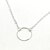 cheap Necklaces-Women&#039;s Pendant Necklace Karma Necklace Dainty Ladies Simple Style Fashion Alloy Gold Silver Necklace Jewelry 1pc For Party Daily Casual