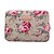 זול שרוולים, תיבות וכיסויים-10.1&quot; 11.6&quot; 13.3&quot; Canvas Laptop Sleeves Fabrics Flower Laptop Bag for Macbook/Surface/HP/Dell/Samsung/Sony Etc