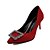 Χαμηλού Κόστους Γυναικεία Τακούνια-Γυναικεία Παπούτσια PU Άνοιξη Τακούνι Στιλέτο Φιόγκος για Πάρτι &amp; Βραδινή Έξοδος Μαύρο Γκρίζο Κόκκινο Σκούρο πράσινο