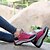 abordables Chaussures sport femme-Femme Chaussures Croûte de Cuir Printemps Eté Automne Confort Randonnée Talon Plat Lacet Pour Athlétique Violet Fuchsia