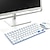 billiga Kombo av mus och tangentbord-Miimall W01 Trådlös 2,4 GHz Mus Keyboard Combo Mini kontors tangentbord kontor Mus 1000 dpi