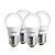 billige Elpærer-E26/E27 LED-globepærer G45 6 SMD 240-270 lm Varm hvid Kold hvid Dekorativ Vekselstrøm 100-240 V 4 stk.