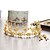 preiswerte Schmucksets-Damen Schmuckset Klips Kreuz Krone Luxus Brautkleidung Perlen Ohrringe Schmuck Gold Für Hochzeit Party