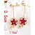 cheap Earrings-Women&#039;s Drop Earrings Party Work Casual Fashion Alloy Flower Jewelry For Daily Casual