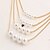cheap Necklaces-Women&#039;s Pendant Necklace Chain Necklace Layered Fashion Pearl Imitation Pearl White Necklace Jewelry For Party Daily Casual