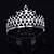 voordelige Bruiloft Zendspoel-Strass / Legering kroon tiara&#039;s / hikinauhat met 1 Bruiloft Helm