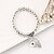 abordables Bracelet-Breloque Charms Bracelet Bracelet à Perles Femme Perlé Mode Bracelet Bijoux Argent pour Quotidien Décontracté