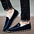abordables Chaussures Sans Lacets &amp; Mocassins Homme-Femme-Extérieure-Noir Bleu Jaune Blanc-Talon PlatBallerines-Daim