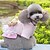 Χαμηλού Κόστους Ρούχα για σκύλους-Σκύλος Φούτερ με Κουκούλα Φορέματα Αρκούδα Μοντέρνα Χειμώνας Ρούχα για σκύλους Μπλε Ροζ Στολές Πολική Προβιά Τ M L XL XXL