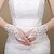 cheap Party Gloves-Spandex / Lace Wrist Length Glove Bridal Gloves / Party / Evening Gloves With Rhinestone