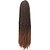 זול שיער סרוג-צמות טוויסט טוויסט מעוקב Kanekalon Jet Black 1b / סגול burgundy 1b / # 27 1b / # 30 תוספות שיער 22&quot; שיער צמות