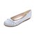 cheap Wedding Shoes-Women&#039;s Satin Spring / Summer Flat Heel Silver / Blue / Purple / Wedding / Party &amp; Evening