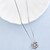 abordables Collier-Colliers Tendance Pendentif de collier Bijoux Quotidien / Décontracté A la Mode Argent 1pc Cadeau