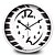 お買い得  モダンデザイン壁時計-コンテンポラリー その他 壁時計,円形 メタル 屋内/屋外 クロック