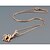 abordables Collier-Collier Pendentif Femme Cristal Cristal Zirconium Argent Or Rose Cerf Girafe Animal Mode Mignon Adorable Doré Argent Colliers Tendance Bijoux pour Mariage Soirée Quotidien Décontracté Travail