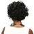 お買い得  トレンドの合成ウィッグ-人工毛ウィッグ カール カール かつら ブラック 合成 ブラック AISI HAIR