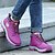 Χαμηλού Κόστους Γυναικείες Μπότες-Γυναικεία παπούτσια-Χωρίς Τακούνι-Ύπαιθρος-Επίπεδο Τακούνι-Ανατομικό-PU-Ροζ Μωβ