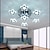 billige Lysekroner-Takplafond Nedlys Andre Metall Krystall, LED 220V / 110V Gul / Hvit LED lyskilde inkludert / Integrert LED