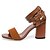 cheap Women&#039;s Sandals-Women&#039;s Shoes Patent Leather Summer Peep Toe / Ankle Strap Sandals Office &amp; Career / Party &amp; Evening Chunky Heel Buckle