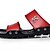 cheap Men&#039;s Slippers &amp; Flip-Flops-Men&#039;s Slippers &amp; Flip-Flops Casual Walking Shoes Latex Black Red Brown Summer / EU40