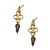 cheap Earrings-Women&#039;s - Bohemian, European, Fashion Bronze For Party / Daily / Casual / Rhinestone