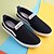 preiswerte Herrenpantoletten &amp; -slipper-Herrn Loafers &amp; Slip-Ons Flacher Absatz Komfort Normal Tüll Walking Herbst Schwarz / Blau / Grau