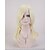 cheap Synthetic Trendy Wigs-capless blonde color high quality natural straight synthetic wig