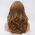 cheap Synthetic Trendy Wigs-Europe And The United States Big Brown Wig Flax Volume 22 Inch Long Curly Hair