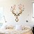 cheap Wall Stickers-Decorative Wall Stickers - Plane Wall Stickers / Mirror Wall Stickers Animals / Christmas Decorations / Holiday Living Room / Bedroom /