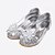 cheap Girls&#039; Shoes-Girls&#039; Shoes Glitter Spring / Summer / Fall Comfort Sandals Crystal / Sequin for Silver / Gold / Wedding / Wedding / TPR (Thermoplastic Rubber)