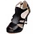 abordables Sandalias de mujer-Mujer Zapatos PU Primavera Verano Otoño Sandalias Tacón Stiletto Hebilla para Casual Vestido Fiesta y Noche Blanco