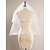 economico Veli sposa-1 strato Bordi in pizzo Veli da sposa Velo corto (ai gomiti) con Ricamo Di pizzo / Tulle / A cascata