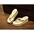 cheap Women&#039;s Slippers &amp; Flip-Flops-Women&#039;s Slippers &amp; Flip-Flops Summer Flip Flops Polyester Casual Wedge Heel Others Black White