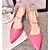 Χαμηλού Κόστους Γυναικεία Τακούνια-Γυναικεία παπούτσια-Τακούνια-Καθημερινά-Τακούνι Στιλέτο-Με Τακούνι-PU-Ροζ / Άσπρο / Μουσταρδί