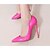 cheap Women&#039;s Heels-Men&#039;s / Women&#039;s / Unisex Heels Stiletto Heels Stiletto Heel Polka Dot Patent Leather / Microfiber Spring / Summer Black / Almond / Coral / Wedding / Party &amp; Evening / Dress / Party &amp; Evening / Girls&#039;