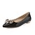 abordables Sandalias planas de mujer-Mujer Zapatos Cuero Patentado Primavera Verano Otoño Innovador Confort Bailarinas Tacón Bajo Cristal Lentejuela para Casual Oficina y