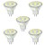 abordables Ampoules électriques-GU4(MR11) Lampe de Décoration MR11 15 SMD 5730 480LM lm Blanc Chaud Blanc Froid Décorative 9-30 V 5 pièces