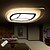 olcso Mennyezeti lámpák-Modern/kortárs LED Mennyezeti lámpa Süllyesztett lámpa Kompatibilitás Nappali szoba Hálószoba Dolgozószoba/Iroda Játékszoba 220-240 V