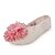 baratos Sapatilhas de Ballet-Feminino Balé Tecido Sapatilha Iniciante Interior Flor Sem Salto Branco Preto Vermelho Azul Rosa claro Não Personalizável