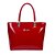 cheap Handbag &amp; Totes-Women Bags All Seasons Patent Leather Shoulder Bag Tote with for Event/Party Casual Formal Office &amp; Career Black Red Blue Cream