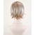 preiswerte Trendige synthetische Perücken-Synthetische Perücken Glatt Gerade Perücke Kurz Blondine Synthetische Haare Damen