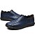 baratos Sapatilhas e Mocassins para Homem-Masculino Mocassins e Slip-Ons Conforto Couro Primavera Verão Outono Casual Conforto Rasteiro Marron Azul Khaki