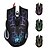 billige Mus-Ledning Gaming Mouse DPI justerbar Baggrundsbelyst Programbar 5500