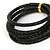 baratos Jóias de mulher-beadia trançados 5 milímetros colares de couro cabo de ajuste&amp;amp; pulseiras de comprimento 1m (5 cores)