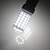 billige Elpærer-LED-kolbepærer 3300/6500 lm E14 E26 / E27 T 69 LED Perler SMD 5730 Dekorativ Varm hvid Kold hvid 220-240 V / 1 stk. / RoHs