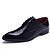 cheap Men&#039;s Oxfords-Men&#039;s Shoes Customized Materials Wedding / Party &amp; Evening Oxfords Wedding / Party &amp; Evening Heel Lace-upBlack /Gold